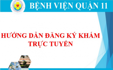 Hướng dẫn đăng ký khám trực tuyến